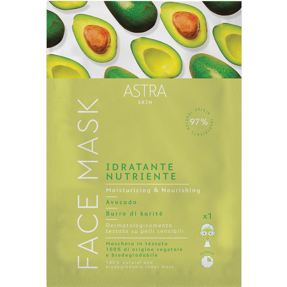 Face mask idratante nutriente - Astra skin - 12 ml