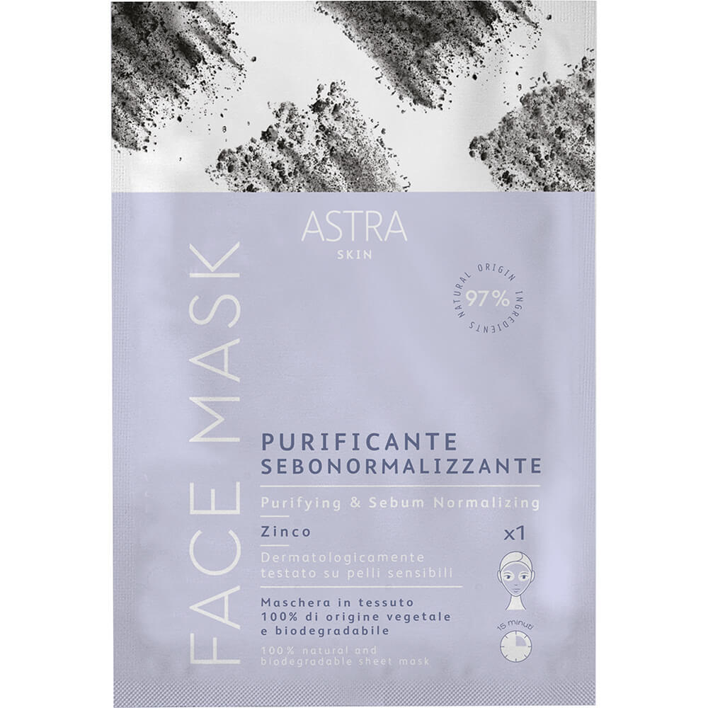 Face mask purificante sebonormalizzante - Astra skin - 13 ml